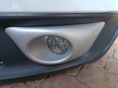 Sandero ii stepway 12- протитуманна фара решітка кронштейн лівий бампера фото №1