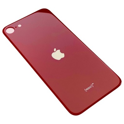 iPhone SE 2 2020 Szybka Tylna Klapka CE Czerwona