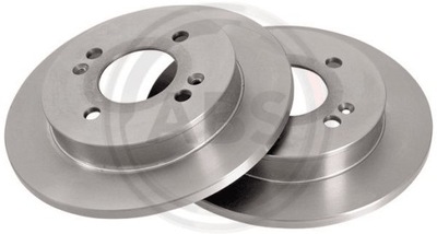 Диск гальмівна задня kia picanto 2004- фото №1