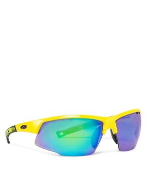 GOG Okulary przeciwsłoneczne Falcon Xtreme E863-4 Neon Yellow/Black