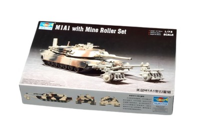 M1A1 Abrams w. Mine Roller Set 1:72