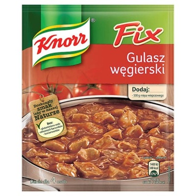 Fix gulasz węgierski Knorr 51g