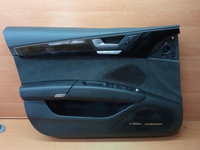 Обшивка дверь левый передний audi a8 d4 фото №1