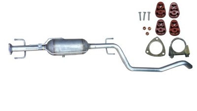 Катализатор + фильтр dpf fap opel zafira 1.9cdti фото №1