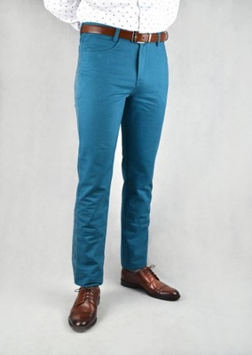 Spodnie męskie chino niebieskie W32 L32