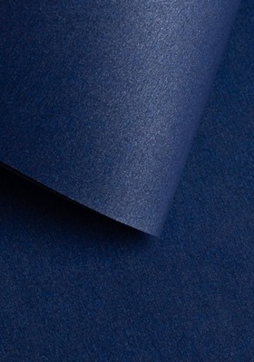 Papier ozdobny A4 perła niebieski 120 g/m² 50 ark