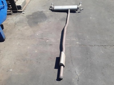 Mini countryman s r60 paceman r61 4x4 выхлоп гаситель конечный 9801962 8801963 фото №1