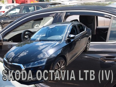 DEFLECTORES HEKO SKODA OCTAVIA DE 2020 LTB 4 PIEZAS  