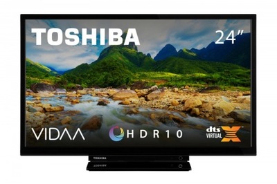 TOSHIBA Telewizor LED 24 cale 24WV3F63DG SMART