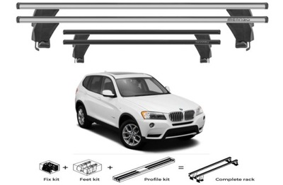 MALETERO DE TECHO ALUMINIO BMW X3 (F25) 2010>2017  