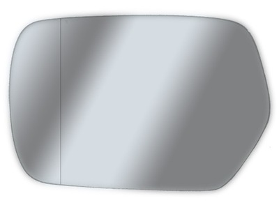 Вкладыш зеркало mitsubishi outlander i asf левая фото №1