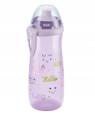 KUBEK BUTELKA NUK FIRST CHOICE SPORTS CUP FIOLETOWY 450 ML