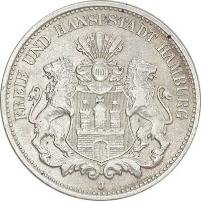 1.ey.WM HAMBURG, 2 MARKI 1904 J