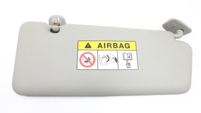 Renault clio iv козырёк защита солнцезащитная правая фото №1