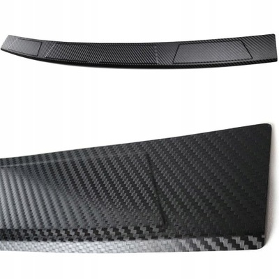 Audi q3 ii 2018- накладка молдинг na бампер фото №1