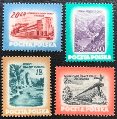 Fi 689-92 ** 1953 Uzdrowiska