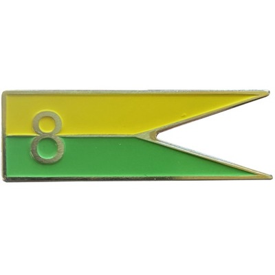 Proporczyk na beret 8 Koszaliński Pułk Przeciwlotniczy orginał