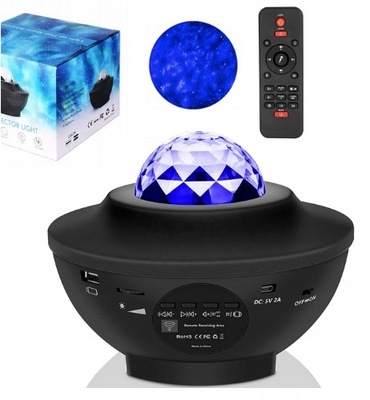 PROJEKTOR NIEBA GWIAZD LAMPKA LED STARRY PROJECTOR