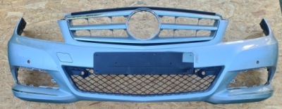 Mercedes w204 рестайлинг  бампер перед передний решётка радиатора фото №1