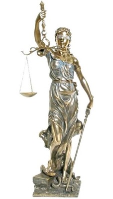 Figurka TEMIDA Bogini sprawiedliwości na PREZENT