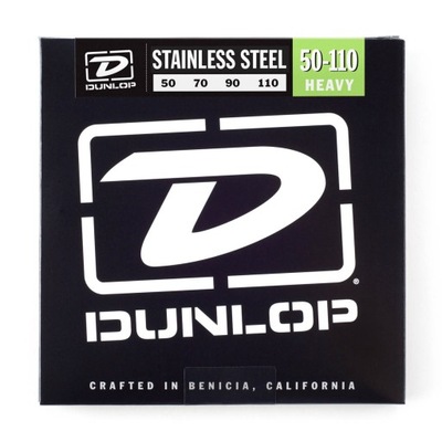 Struny basowe Dunlop Stainless Steel Bass 50-110 (DBS50110)