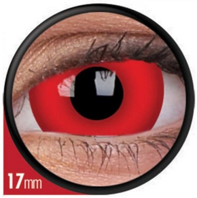 Soczewka Colourvue Sclera 17mm DareDevil -0,00