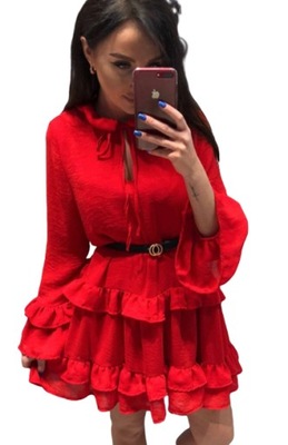 Sukienka Spanish czerwona Lola Fashion