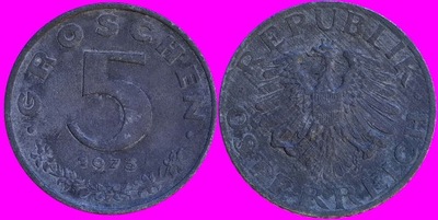 Austria 5 groszy 1973 r 52