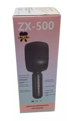 MIKROFON Z GŁOŚNIKIEM TWS ZX500