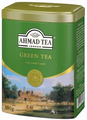Ahmad Tea Green Tea zielona liść puszka 100g
