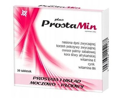 ProstaMin plus, 30 tabletek