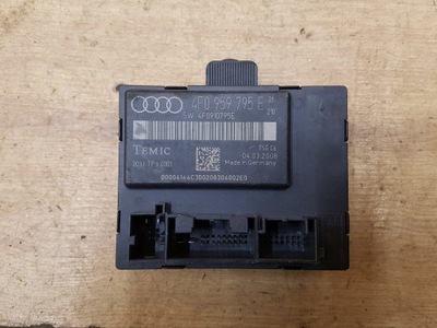 Модуль блок управления дверь задняя левый audi a6 c6 фото №1