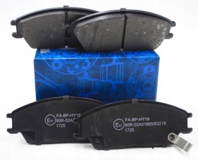 Тормозные колодки тормозные перед hyundai acent i ii getz lantra i ii pony -2010 фото №1