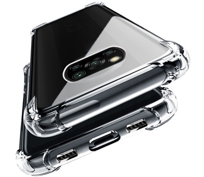ETUI PANCERNE SHOCK CLEAR CASE DO POCO X3 NFC