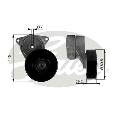 ROLL NAPINAJACA PK GATES T38169  