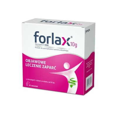 FORLAX 10 g, 20 saszetek