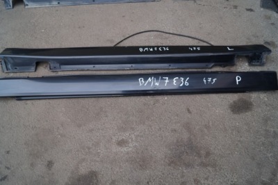 Молдинг порог накладка bmw e65 lift 475 комплект фото №1