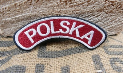 Polska Naszywka Wyszywana Łuk na Ramię