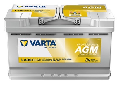 Akumulator Varta 840080080K312