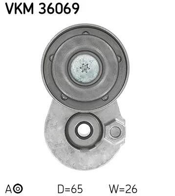 SKF НАТЯГУВАЧІ НАСОСУ VKM36069 НАТЯГУВАЧ РЕМЕНЯ