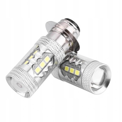 LUZ DIOPARA LUMINOSO LED PARA MOTOCYKLA 80W H6/P15D  