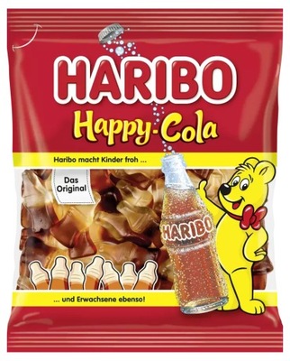 Haribo, żelki happy - cola 175 g