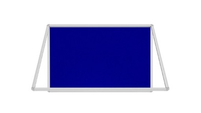Gablota informacyjna filcowa 90x60cm niebieska