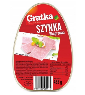 Szynka Wieprzowa 300g Gratka