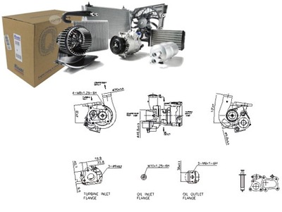 TURBOKOMPRESORIUS CHEVROLET CORSA OPEL ASTRA G ASTRA G CLASSIC ASTRA H 