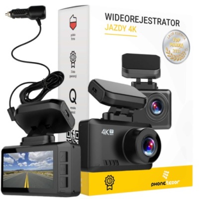 Kamera samochodowa | Wideorejestrator | Sensor SONY IMX335 | 4K