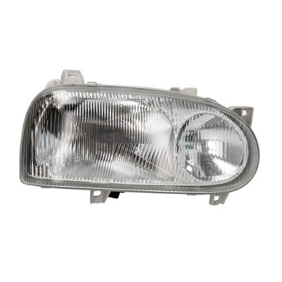 Лампа vw golf iii 91-99 права фара фото №1