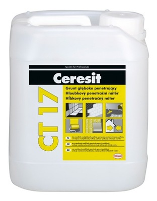 Ceresit CT 17 - Grunt głęboko penetrujący | 5 l