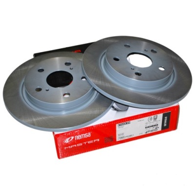 Гальмівні диски гальмівні задня 2szt toyota corolla e15 e18 фото №1