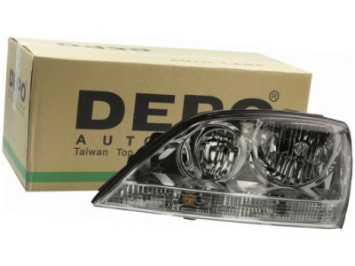 Лампа фара лівий kia sorento i 02-11 фото №1